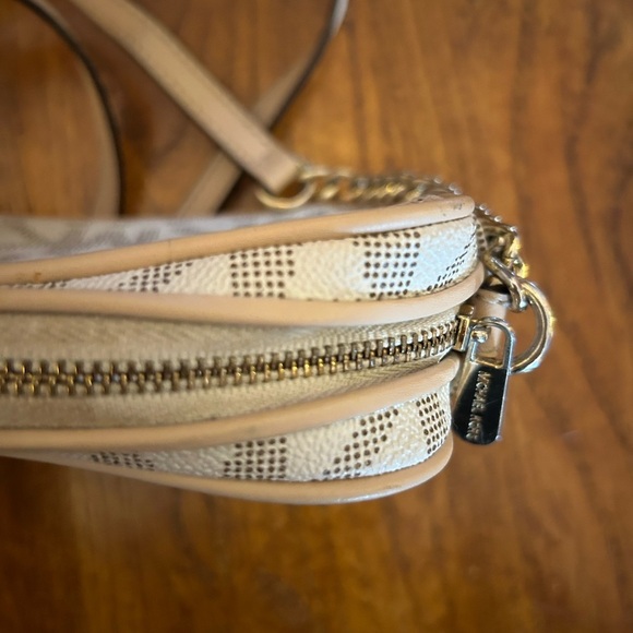 Michael Kors Fulton Signature MK Logo Small Crossbody EUC! - Picture 9 of 14